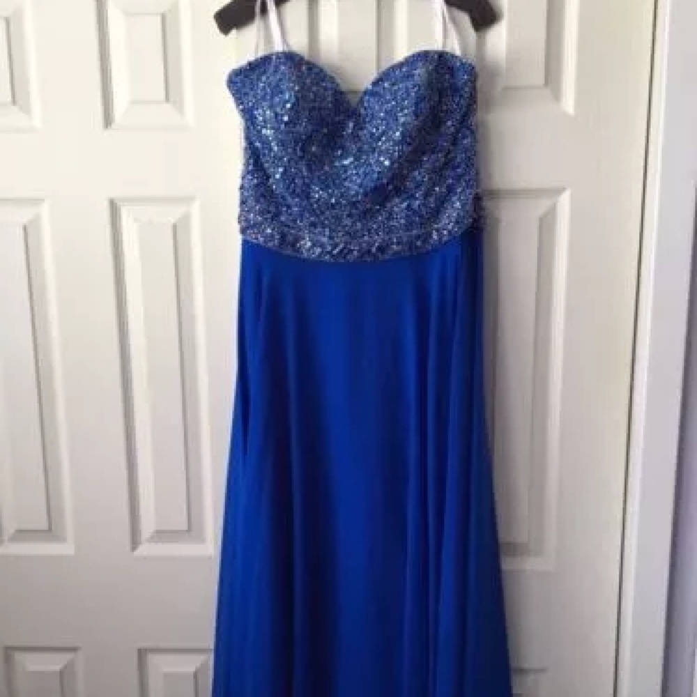 Tony bowls prom bridesmaid mother dress size 12 14